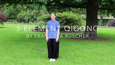 5 elements qigong exercise 5 element water easy beginner version youtube