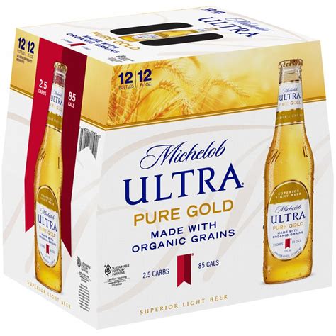 Michelob Ultra® Pure Gold Superior Light Beer 1 Reviews 2020
