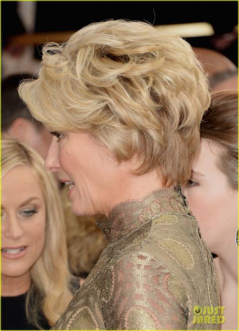 Emma thompson wearing layered razor cut (19 of 19). Emma Thompson - Golden Globes 2014 Red Carpet: Photo ...