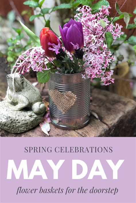 May Day Flower Baskets May Day Baskets Tin Can Flowers May Days