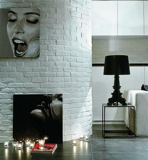 33 Modern Interior Design Ideas Emphasizing White Brick Walls White
