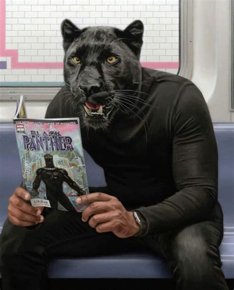 Черная пантера читает комикс Марвел Comics Universe Marveldc Amino