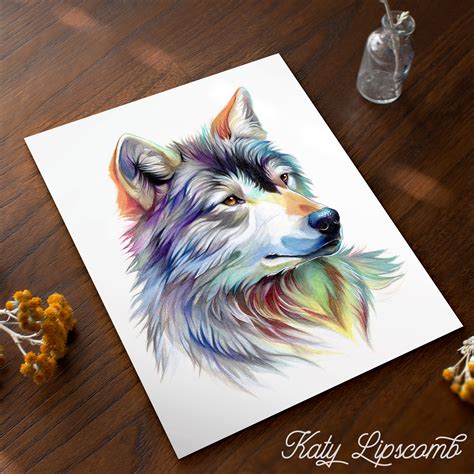 Wolf Of Wonder Ii Print · Katy Lipscomb Llc · Online Store Powered By