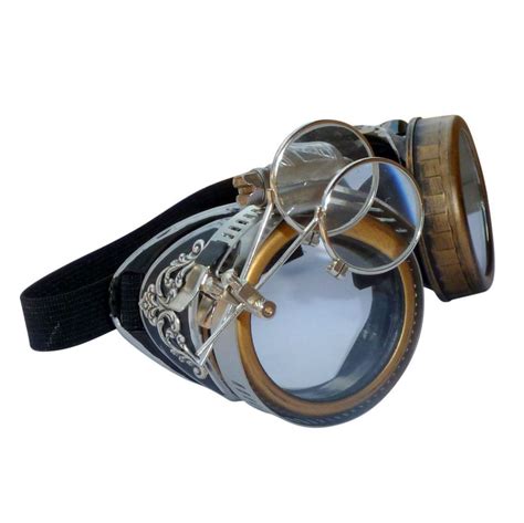 We Present Steampunk Apocalyptic Cyber Goggles Time Travel Crazy