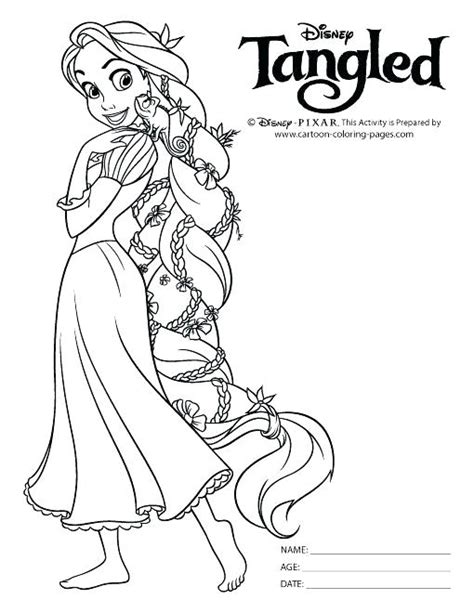 Rapunzel And Pascal Coloring Pages at GetColorings.com | Free printable