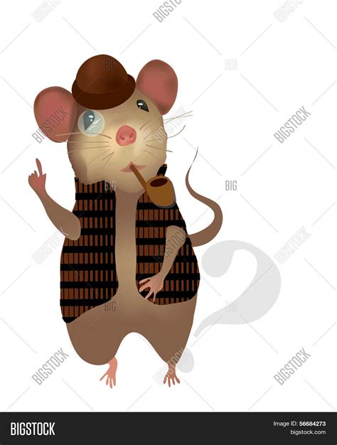 Sherlock Holmes Mouse Vector And Photo Free Trial Bigstock