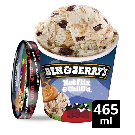 We've teamed up with netflix to churn up something extra special! said ben & jerry's on its website. Ben & Jerry's Netflix & Chilll'd Ice Cream 465 ml | Ice ...