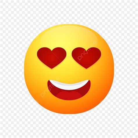 Love Emoji Clipart Transparent Background Big Love Emoji For Social
