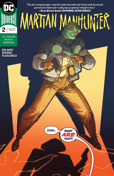 Page Preview And Covers Of Martian Manhunter 2 Comic