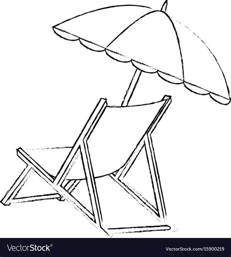 How To Draw A Beach Chair Step By Step Leaf Drawing Step By Step