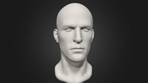 Male Head 3d Model By Cgspektor 0542d1f Sketchfab
