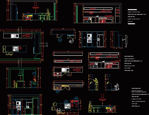 If you have the luxury to do so, create wide work aisles. Kitchen Autocad Drawing at GetDrawings | Free download