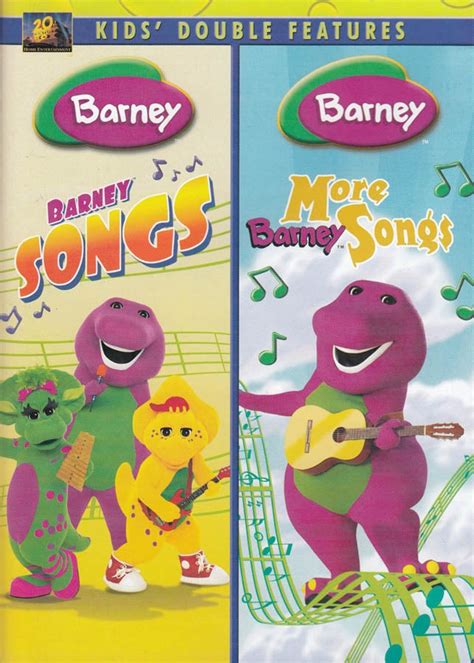 Barney Barney Songs More Barney Songs Double Feature