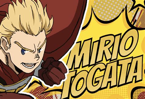 Mirio Togata Guide The Exuberant Hero Manga Insider