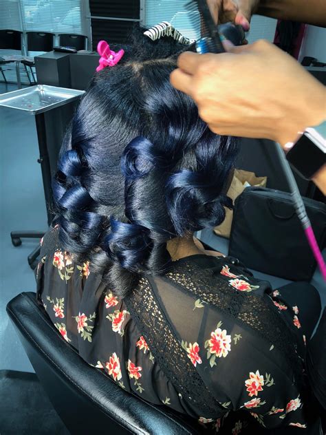 Search for other beauty salons on the real yellow pages®. The blues!! | Hair designs, Hair, Design