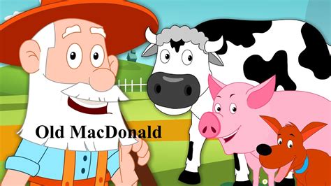 Old Macdonald Had A Farm 3d Animation English Nursery Rhymes And Songs