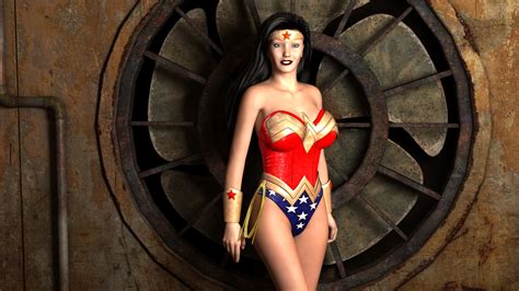 Wonder Woman Pinup Final Version Updated By Sleeper77 On Deviantart