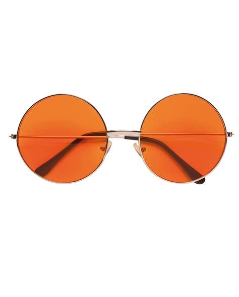 Orange 70s Sunglasses Hippie Sunglasses As Carnival Glasses Horror