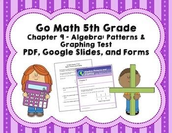 Go math includes enrichment activities but it takes time to set them up for the students to complete. Chapter Resources Go Math Grade 5 Answer Key + My PDF ...