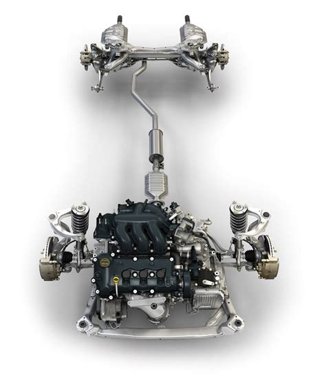 In essence, the drivetrain consists of a series of parts that work together to transfer the rotational power that's produced in the these blasts lead to a rotating motion in the crankshaft. 2007 Ford Fusion Drivetrain - Picture / Pic / Image