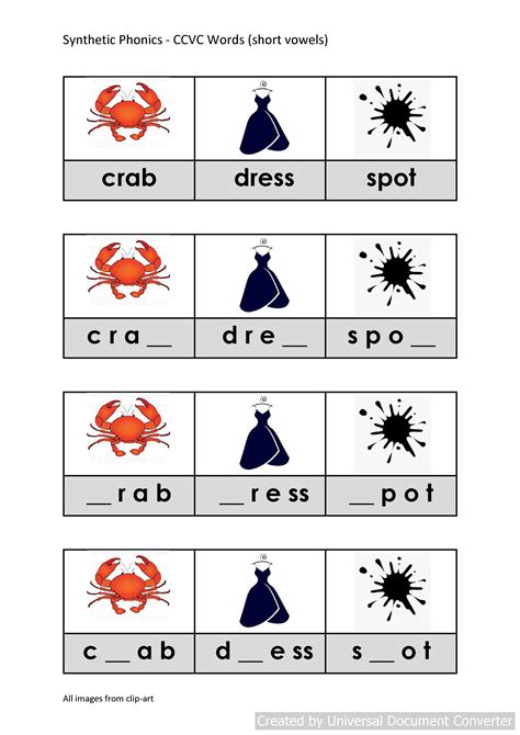Maybe you would like to learn more about one of these? Phonics Activities CCVC Words