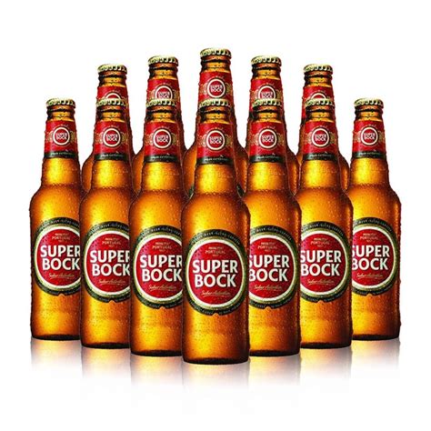 Super Bock Premium Portuguese Lager 330ml Bottles 12 Pack 5 0 Abv Beerhunter