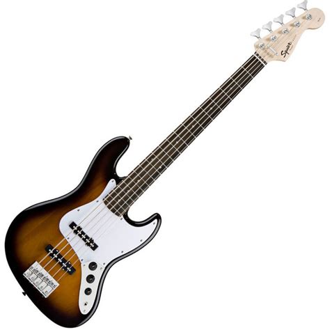 Squier por Fender Affinity Jazz V, Bajo de 5 Cuerdas, Sunburst | Gear4music