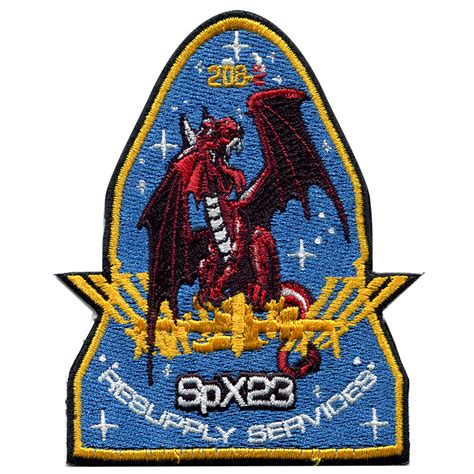Shop Crs 23 Nasa Spacex Mission Patch Online From The Space Store