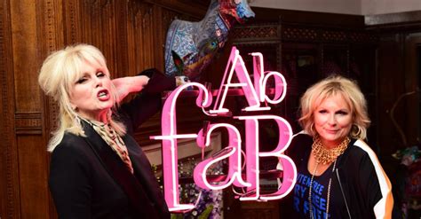 Joanna Lumley Ab Fab Reunion Is Unlikely But ‘wait And See