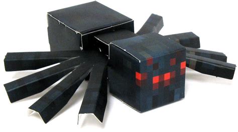 Minecraft Cave Spider Papercraft Single Piece Jazwares Toywiz