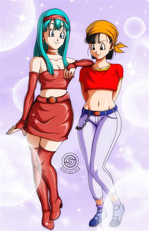 dragon ball gt bra and pan by puyasawyer on deviantart