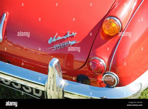 Austin Healey 3000 Rear Bumper Name Hi Res Stock Photography And Images