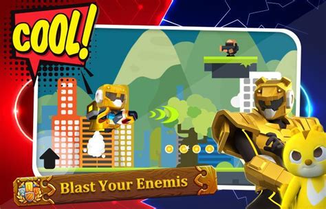 Скачать Yellow Miniforce Ranger Squad Apk для Android