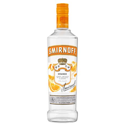 Smirnoff Orange Vodka 750ml Crown Wine And Spirits
