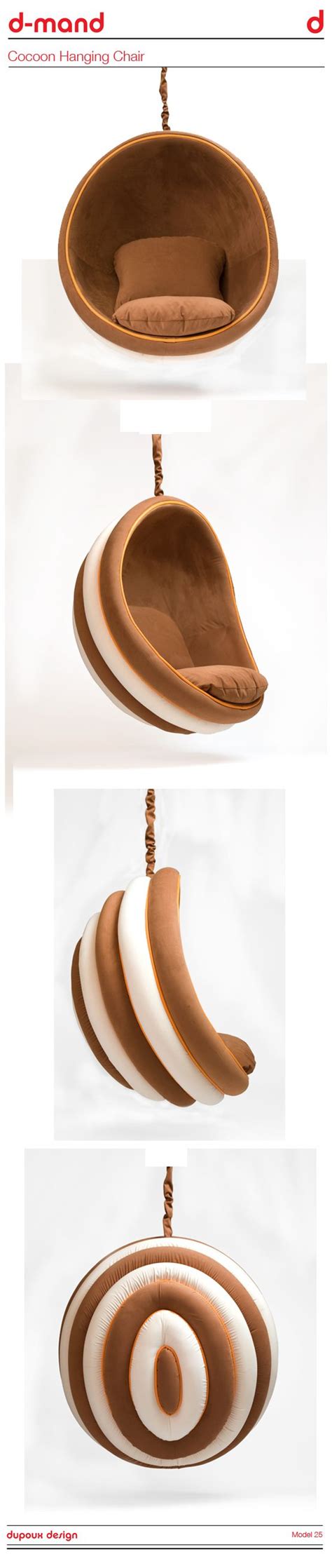 Cocoon Hanging Chair by Dupoux Design Inc. , via Behance