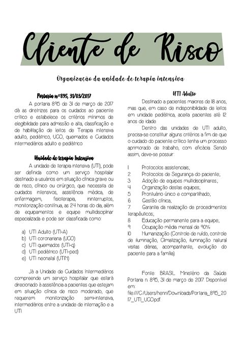 Elenco De Cliente De Risco