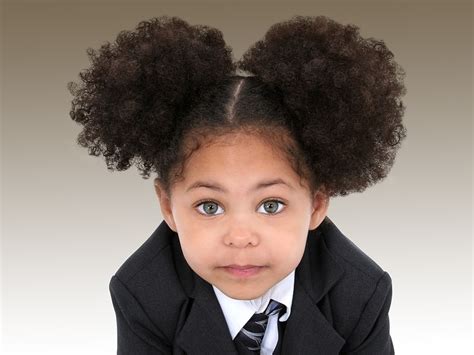 Ready in 10 minutes or less, guaranteed! 21 Cute Hairstyles for Mixed Little Girls We've Found This ...