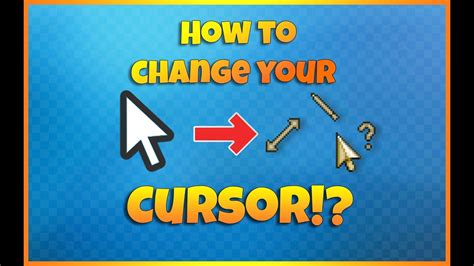 How To Change Your Mouse Cursors Youtube Vrogue