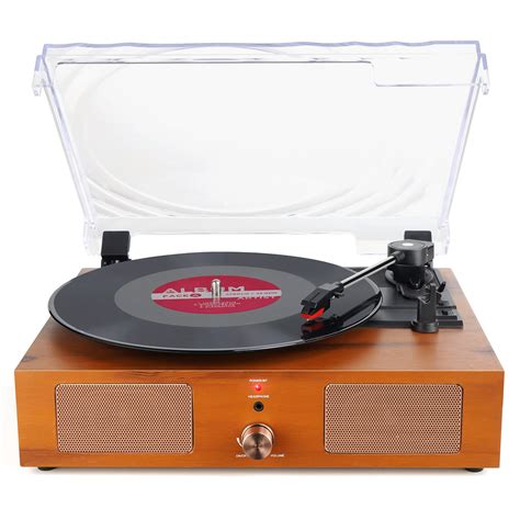 Buy Bluetooth Vinyl Record Player3 Speed Turntable With Stereo