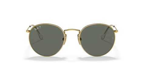 Ray Ban Round Gold Sunglasses ® Free Shipping