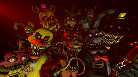 Fnaf Nightmares By Sirfreddyfazbear On Deviantart