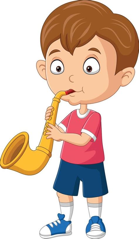 Trumpet Player Silhouette Clipart Toddler