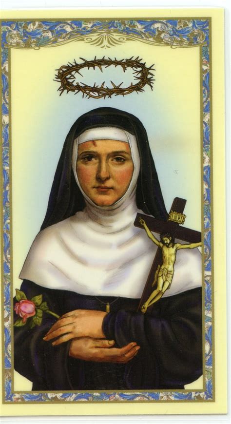St Rita 1 Holy Card Prayer Card Pack Of 25 Etsy