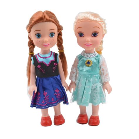 Bohs 2pcs Snow Queen Young Toddler Elsa And Anna Sisters Princess In