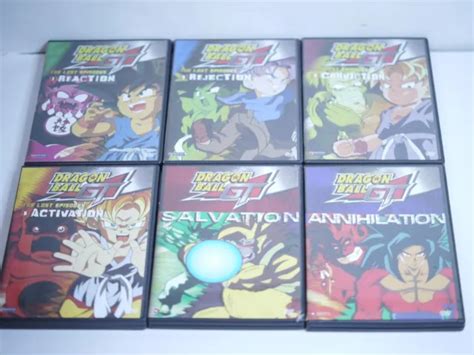 Dragon Ball Gt The Lost Episodes Vol 1 2 4 5 Only Missing 3 Annihilation 23 99 Picclick