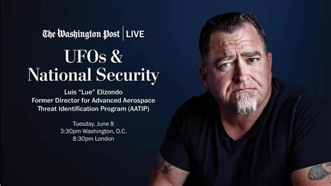 Ufos And National Security With Luis Elizondo Former Director Advanced