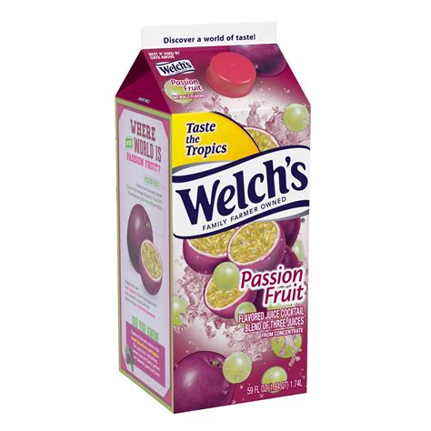 Maybe you would like to learn more about one of these? Welch's Passion Fruit Cocktail Juice - Shop Juice at H-E-B