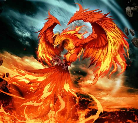 Fire Phoenix Wallpaper