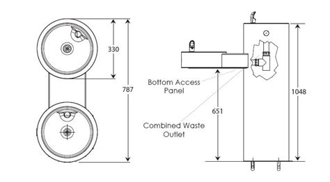 Top 20 water fountains & features reviews. Free Standing Bi-Level Outdoor Drinking Fountain
