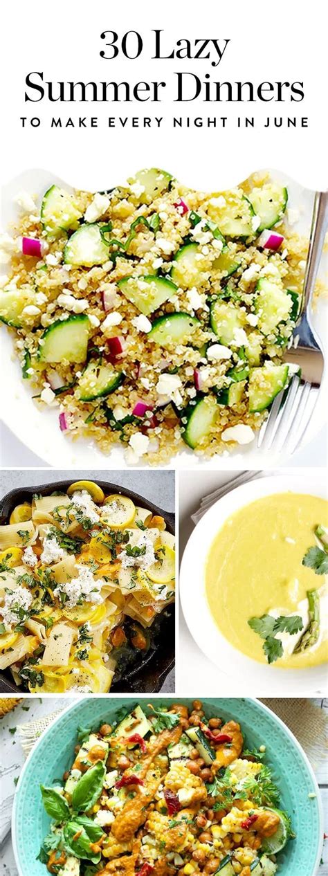 90 Easy Summer Dinners That Everyone Will Love Including Many That